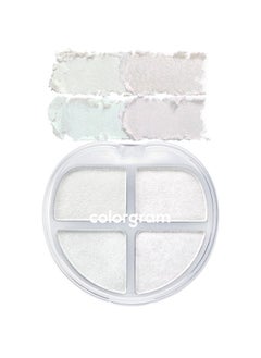 COLORGRAM Tintin Dory Eyeshadow Palette 01 Glitter Dory | 4 Color Compact Palette With Silky Smooth Texture & Strong Pigmentation | Travel-Friendly Collectible With Vibrant Shades 