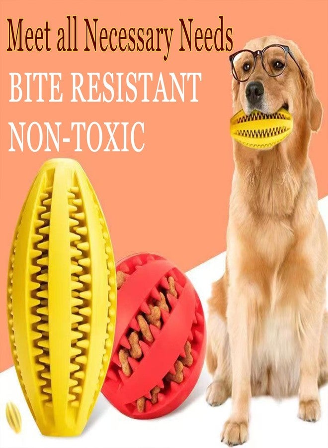 Novique 3 Pack Heavy Duty Dog Rope Toys for Breed Aggressive Chewers, Treat Balls and Dog Squeaky Toy for Puppies & Small Dogs - Image 4