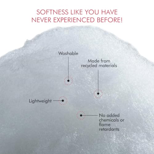 Poly-Fil Fairfield The Original Poly-Fil, Premium Polyester Fiber Fill, Soft Pillow Filler, Stuffing for Stuffed Animals, Toys, Cloud Decorations, and More, Machine-Washable, 20-ounce Bag - Image 5