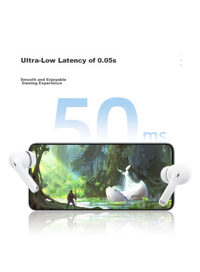Meilan Blus L Active Noise Cancelling Bluetooth Headphones, 30db Deep Noise Reduction + Bluetooth 5.3, 50ms Low Latency, Dual Device Connection, Compatible With Meizu, Apple, Xiaomi, Huawei Phones - Image 3