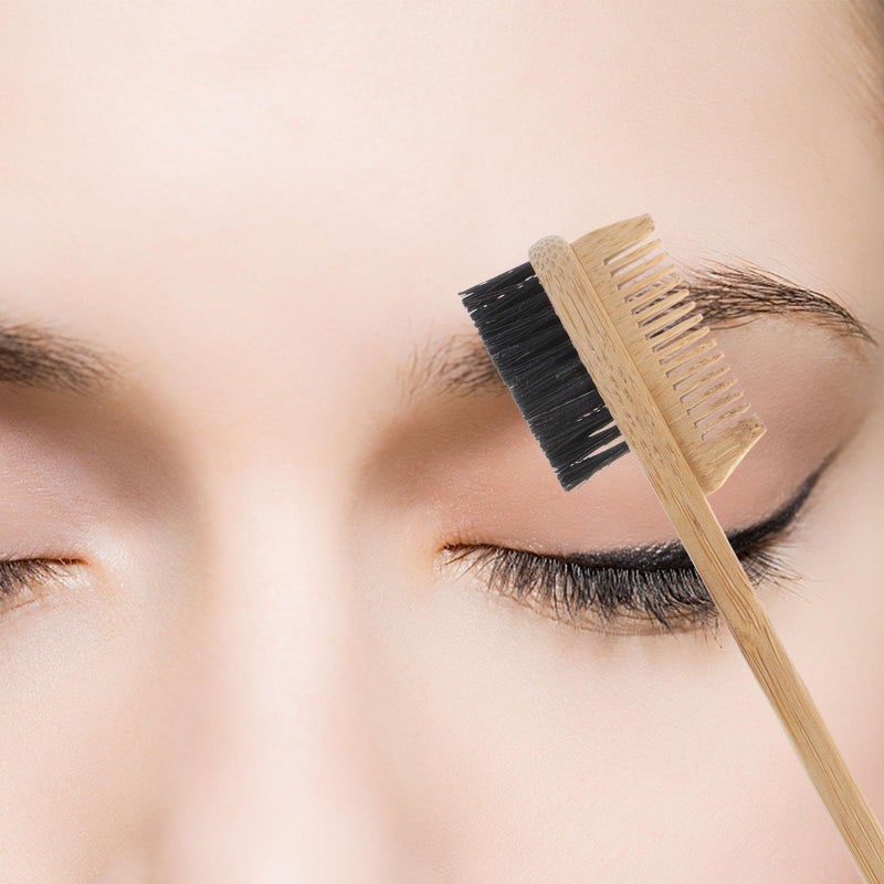 Precision Eyebrow Brush Comb For Brow Shaping And Grooming Tool - Image 4
