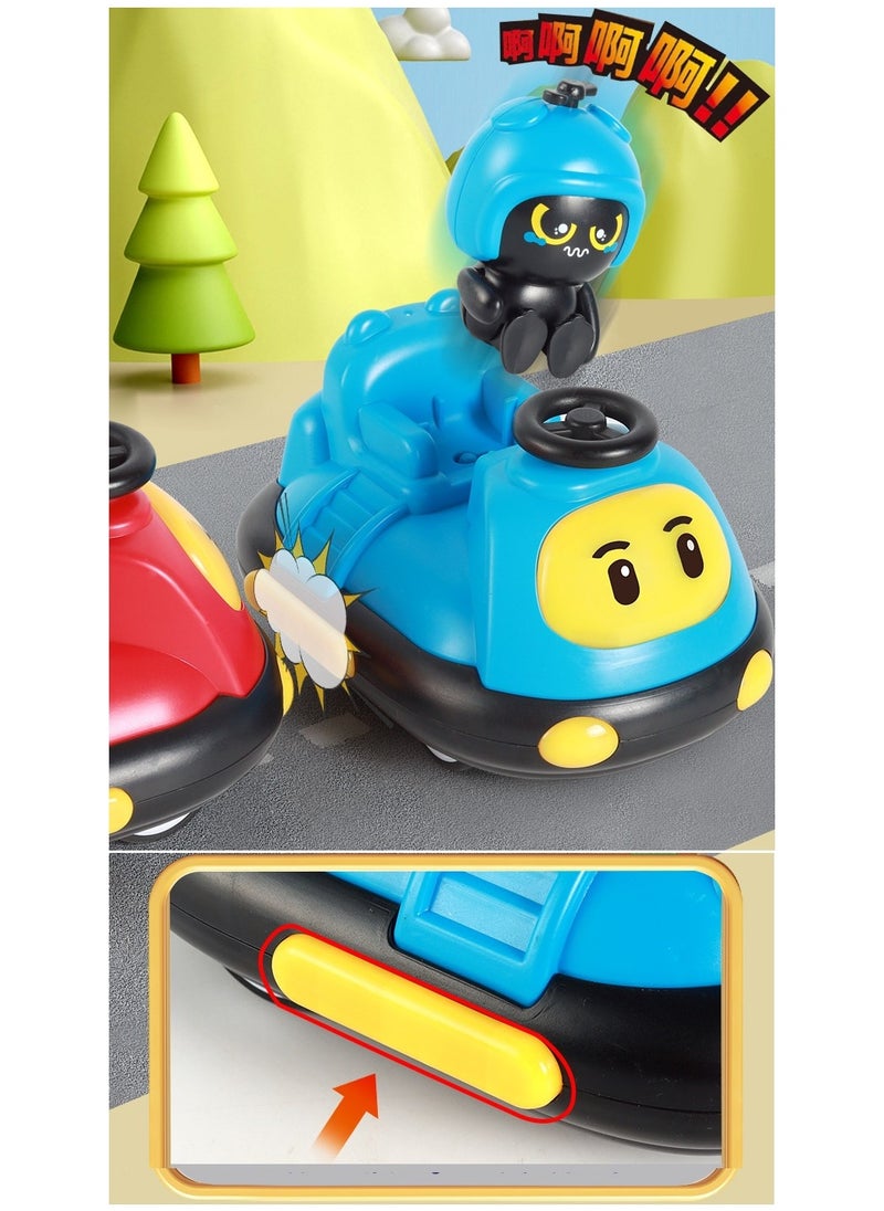 Cutie Cute Parent-Child Interaction Mini Remote Control Bumper Cars for Kids Ages 6 and Up  - Image 4
