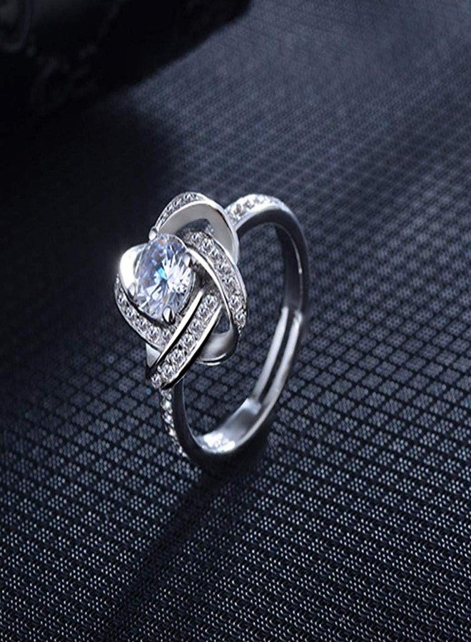 Mahi Ring for Women (White) (FR1103030R) - Image 2