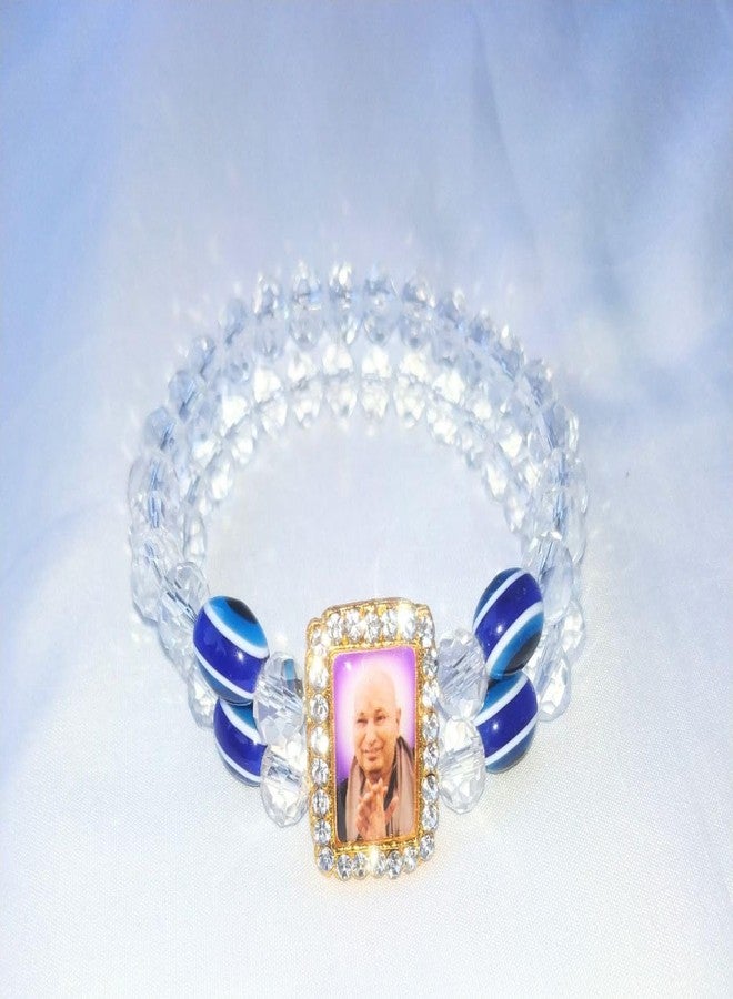 BriKSHi Guruji Bracelet/Blessings of Guruji Bracelets For Man & Women Ladies | Guru Ji swaroop Bracelet handmade Pack Of 1 ||M26 - Image 4