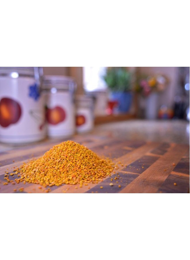 greenbow - Organic Bee Pollen - 100% USDA Certified Organic, Non-GMO, Halal, Kosher Certified, Pure & Natural Bee Pollen - Superfood Packed with Proteins, Vitamins & Minerals - Gluten Free - 155g - Image 1