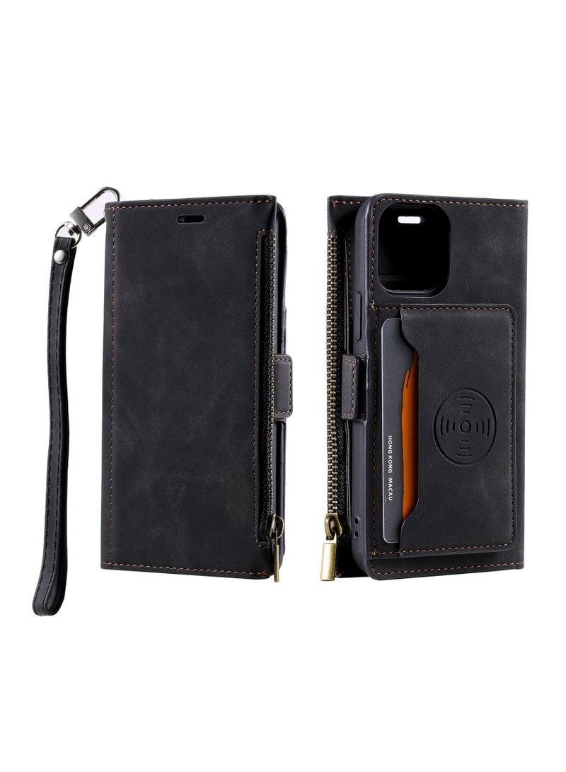 Loquat Suitable For iPhone Flip Type Fall Proof Mobile Phone Leather Case - Image 2