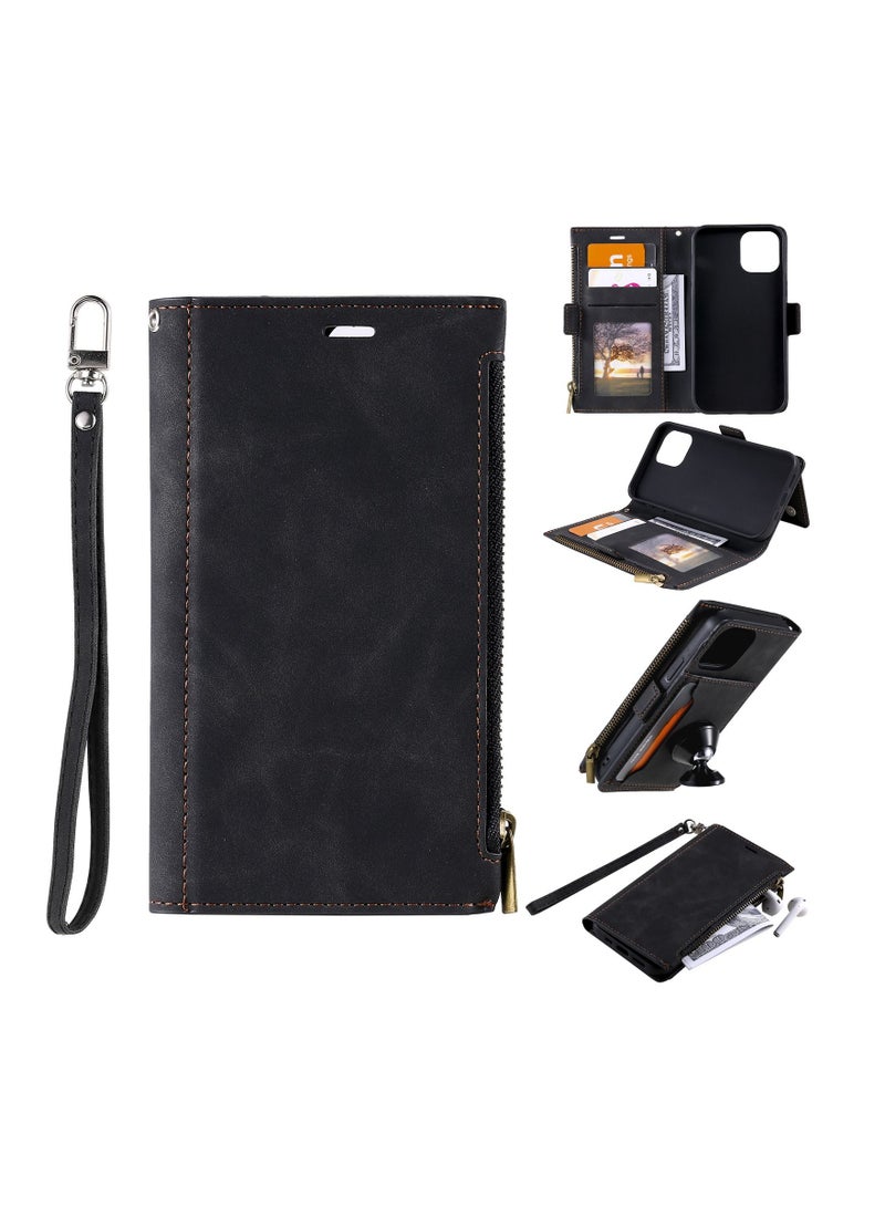 Loquat Suitable For iPhone Flip Type Fall Proof Mobile Phone Leather Case - Image 1