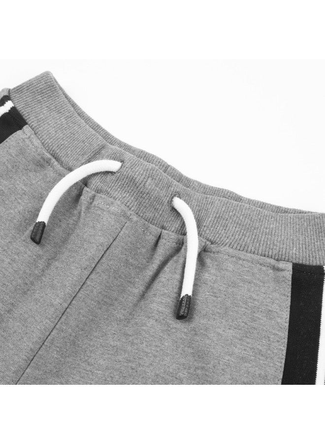 Hush Puppies Boys' Knit Athletic Pants Spring/autumn Children's Long Pants Stretchy Breathable Pants For Running - Image 4