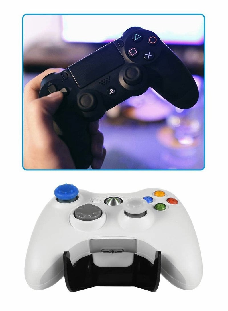 Captaintech Game Controller Holder Stand Wall Mount, Holder for PS4/Nintendo Switch/Xbox One/Steam/PC Controller, Adhesive Game Controller Stand Wall Mount (2pcs Black) - Image 4
