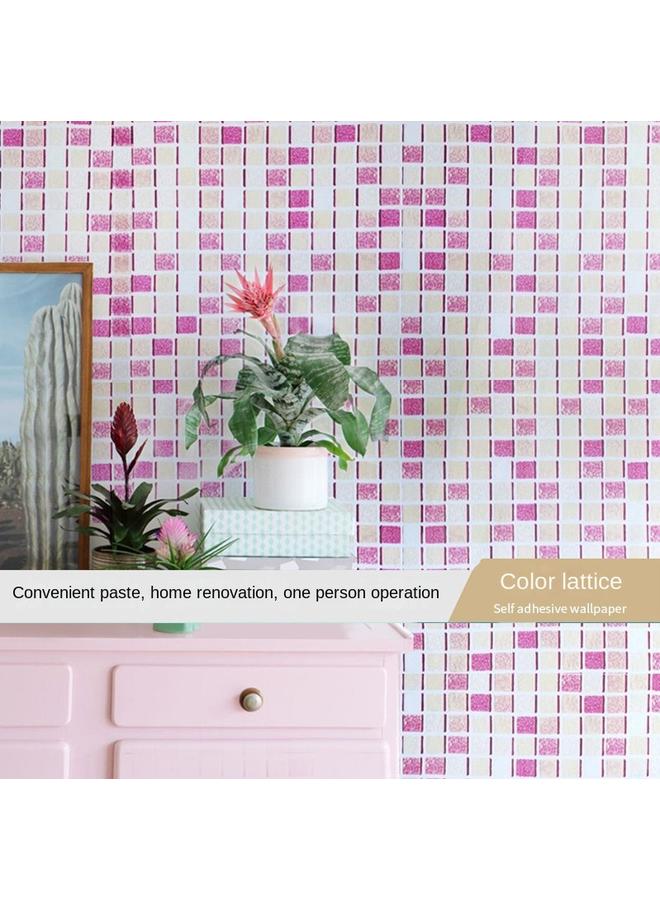 Bluejw Kitchen Wallpaper Self Adhesive Surface Stickers Bathroom Moisture Proof Waterproof Mosaic Wallpaper For Toilet - Image 1