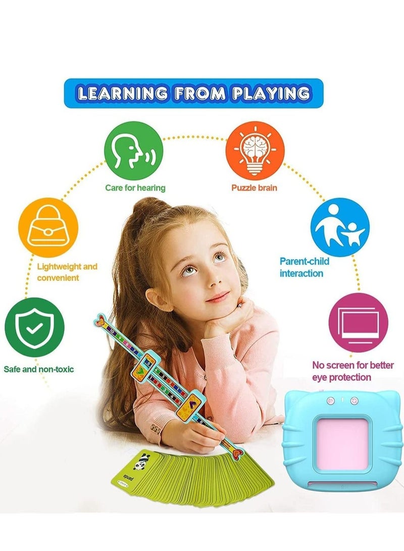 English Enlightenment Card Type Early Education Machine ， Toddler learning Toys， Suitable for 1-3 years Old Children Electronic Learning Toys/ Suitable for Daycare, Preschool, Kindergarten/Boys, Girls - Image 4