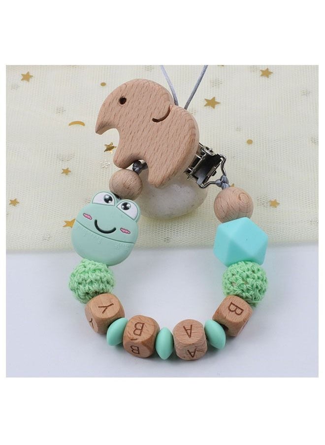 ZCM-HAPPY - Baby Eco-Friendly Anti-Drop Pacifier Clip Retaining Chain for Children - Image 1
