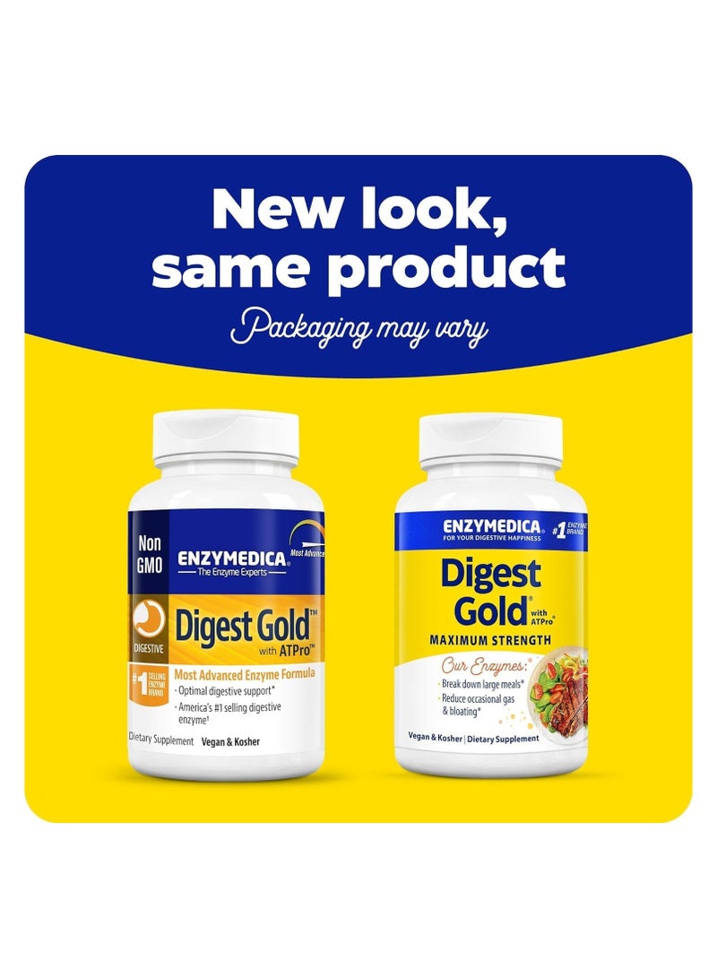 ENZYMEDICA Enzymedica Enzymedica, Digest Gold With Atpro, 45 Capsules  - Image 2