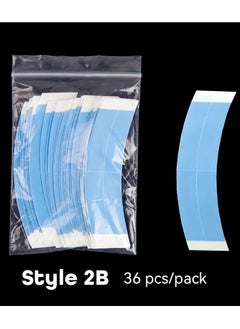 Rozino 36pcs Waterproof Ultra-Strength Wig Tape - Double Sided for Seamless Lace Front Wigs, Hair Extensions & Toupees - Secure, Reusable, Comfortable Hold  - Image 1