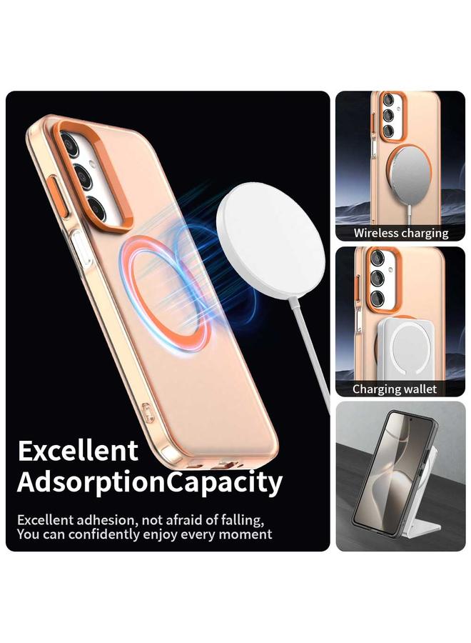 اس-توب جراب لهاتف Samsung Galaxy M35 5G Candy Magsafe PC Hybrid TPU - Image 3