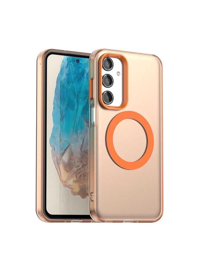 اس-توب جراب لهاتف Samsung Galaxy M35 5G Candy Magsafe PC Hybrid TPU - Image 1