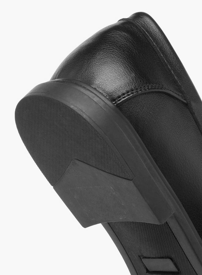 LBL by Shoexpress Men's Metal Accent Slip-On Loafers - Image 5