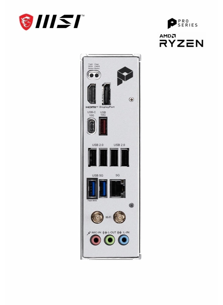 MSI PRO B850M-P WIFI | Motherboard, ATX - Supports AMD Ryzen 9000/8000 / 7000 Processors, AM5 - DDR5 Memory Boost, PCIe 5.0 x16 & 4.0 x16, M.2 Gen5 | 911-7E71-001 - Image 5