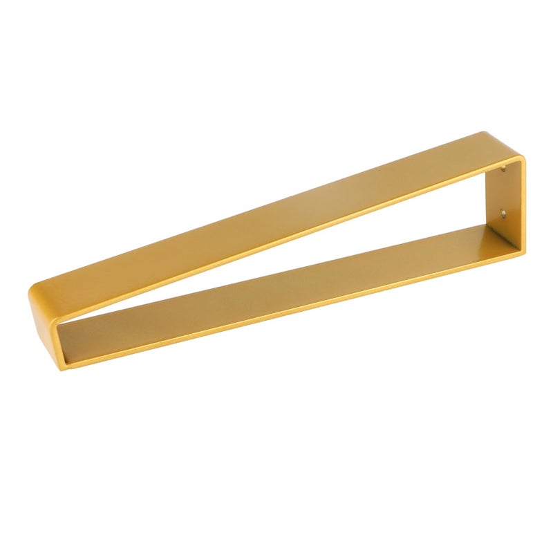 Osring 14 Inch Trapezoid Furniture Legs 4pcs Solid Steel Furniture Hairpin Leg for Side Table TV Stand and Cabinet Gold - Image 4