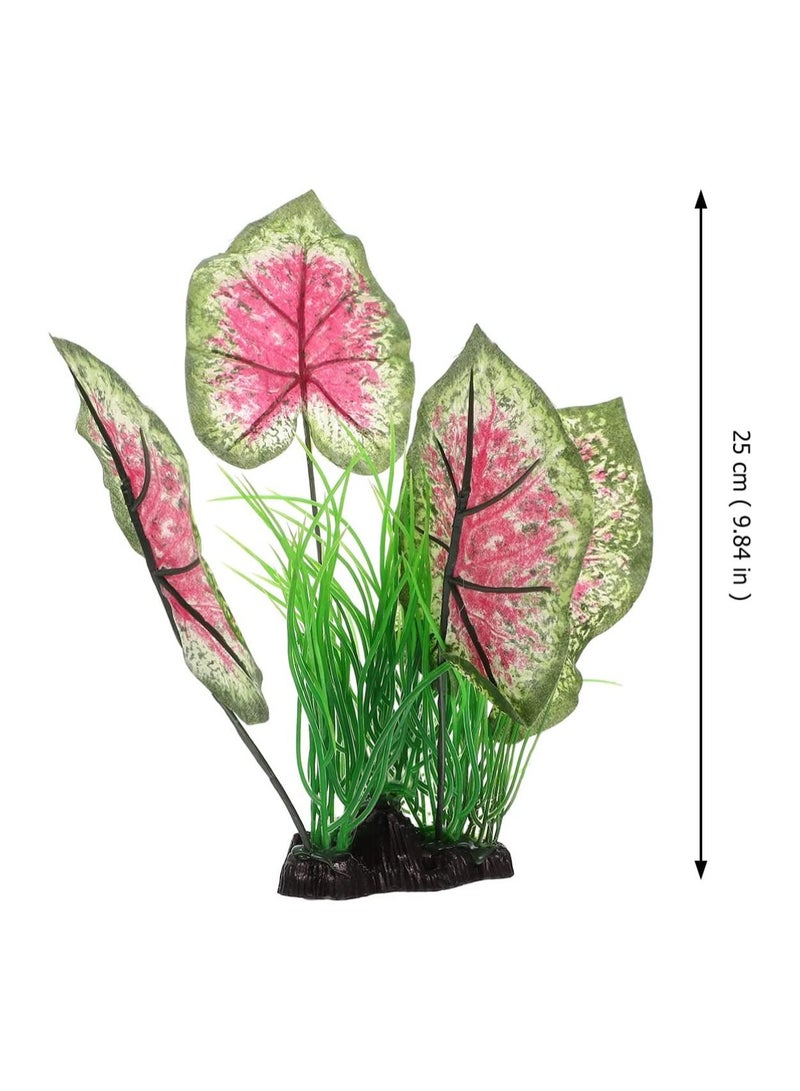 زينة نباتات صناعية لحوض السمك - Image 5