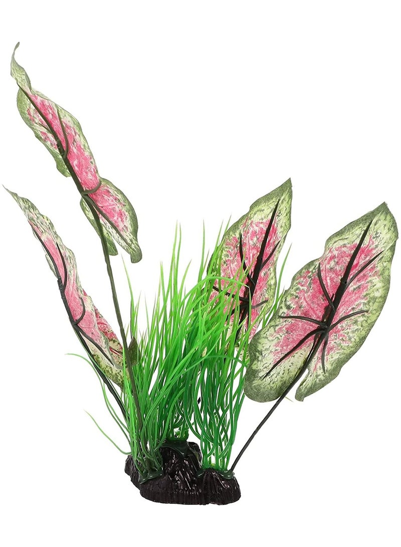 زينة نباتات صناعية لحوض السمك - Image 2