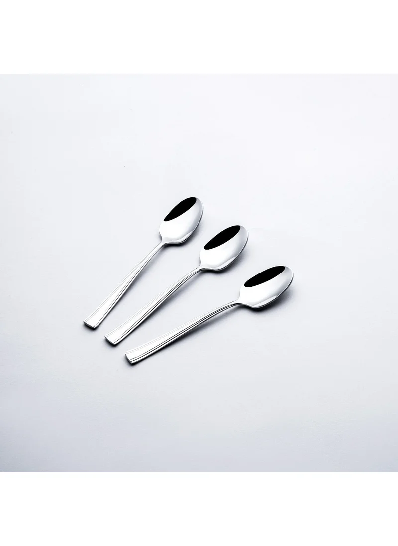 نهر Katre Plain 12 Piece Tea Spoon Set