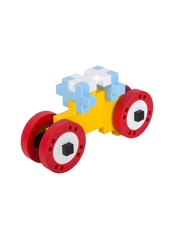 Plus-Plus Creative Building Blocks, Big Vehicles Set, Construction Toy, Plusplus Make&Go, 46 Pieces, Basic  - Image 3