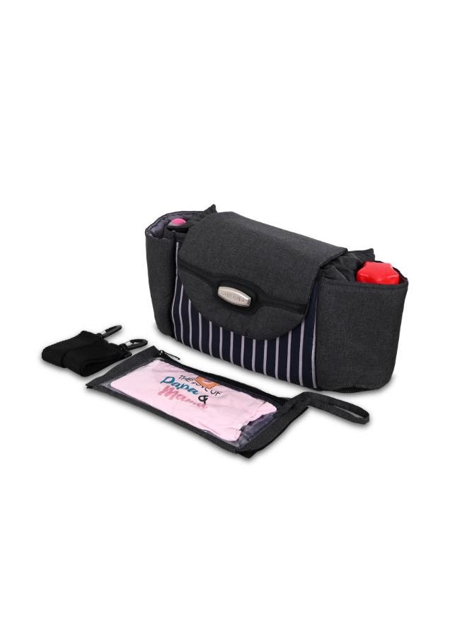 Petit bebe - Diaper Bag formi Stroller organizer striped - Image 1