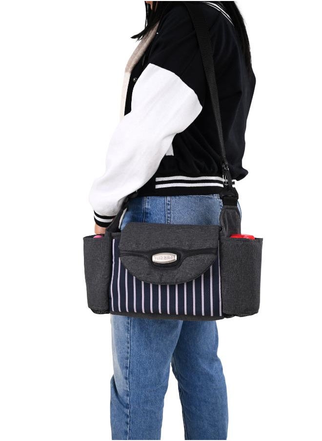 Petit bebe - Diaper Bag formi Stroller organizer striped - Image 1