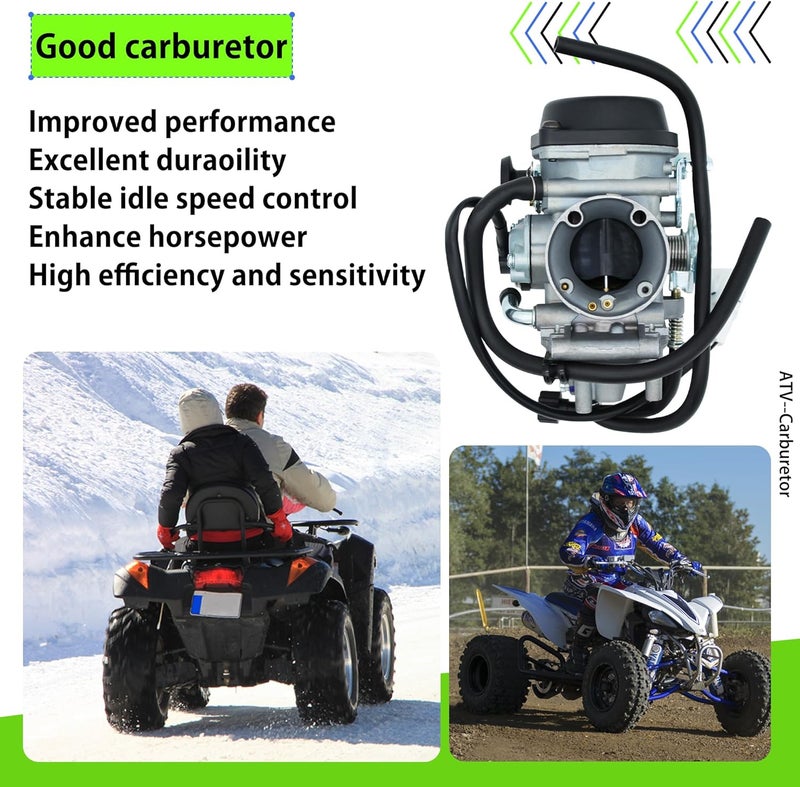LEVANLIGHT DRZ400 Carburetor Kit with Filter for Suzuki DRZ400 Series (2005-2018) - Image 3