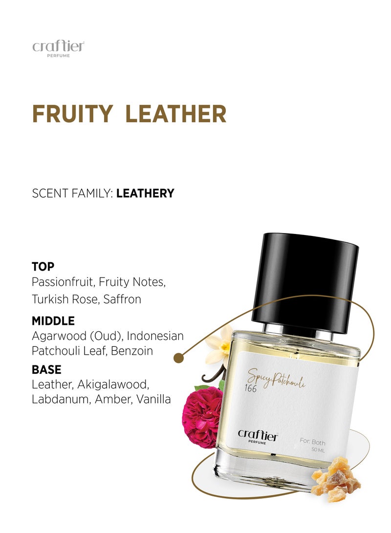 Craftier Perfume FRUITY LEATHER - Inspired of-OUD MARACUJA, Eau De Parfum for Men & Women - 50ml, Long Lasting Leathery Fragrance Upto 36 Hrs, Travel Size Unisex Perfume - Image 3