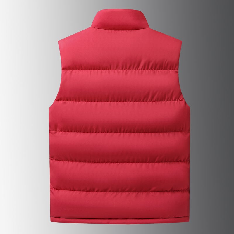 M-8Xl Down Cotton Vest Plus Size Men'S And Women'S Big Red Life Year Warm Vest Thickened Outer Wear - Image 5