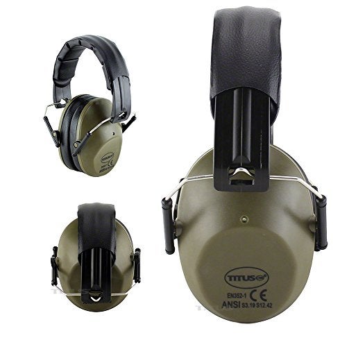 TITUS Slimline Earmuffs 34 NRR G18 Polarized Sculpt Z871 Safety Glasses Combos - Image 3