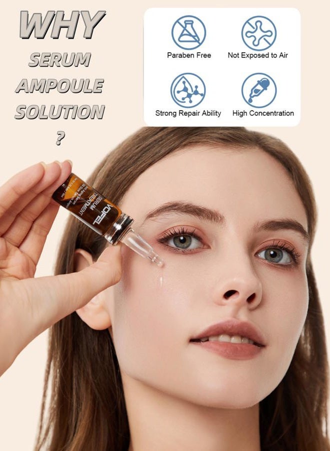 Vofel Anti Aging Serum With Hyaluronic Acid For Microneedling Bb Glow Starter Kit Ampoules Face 0.35 Oz 4 Vials - Image 5