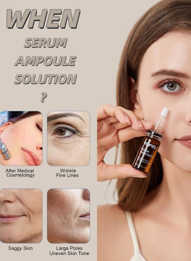 Vofel Anti Aging Serum With Hyaluronic Acid For Microneedling Bb Glow Starter Kit Ampoules Face 0.35 Oz 4 Vials - Image 2