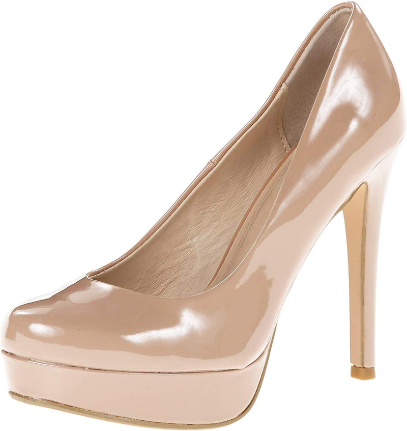 Chinese Laundry Women's Wow Platform Dress Pump, Nude Patent, 8.5 M US - Image 3