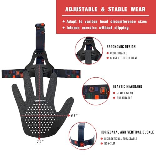 bibahala Headgear Blocking Guards Basketball Defensive Mask 2nd Generation 3D Eye-Blocking Shooting Dribble Mask Guard Shooter Jump Shot Basketball Associates Training Equipment (Shooting Style) - Image 4