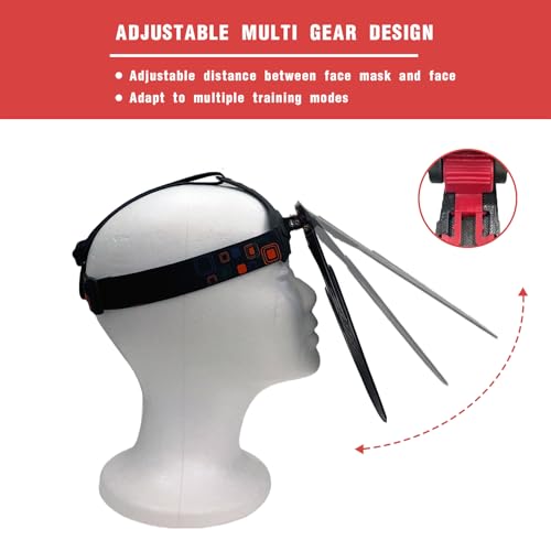 bibahala Headgear Blocking Guards Basketball Defensive Mask 2nd Generation 3D Eye-Blocking Shooting Dribble Mask Guard Shooter Jump Shot Basketball Associates Training Equipment (Shooting Style) - Image 5