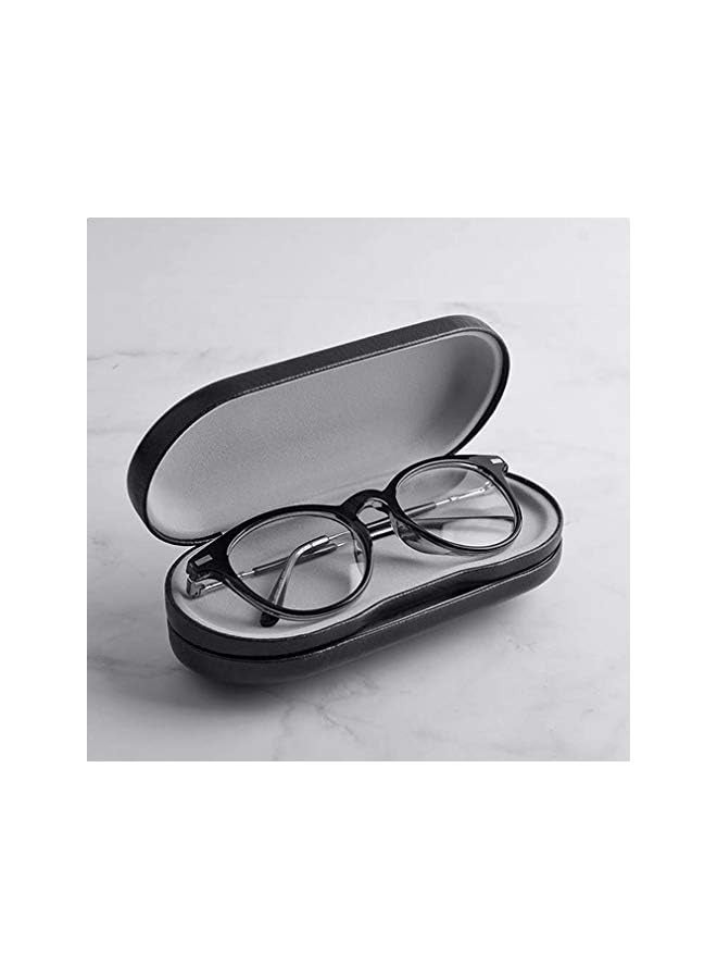 PROMASS Double Eyeglasses Case, 2 in 1 Dual Glasses Case Hard Shell Eyeglass Case Protective for 2 Pairs of Eyeglasses (Not Suitable for Sunglasses)  - Image 3