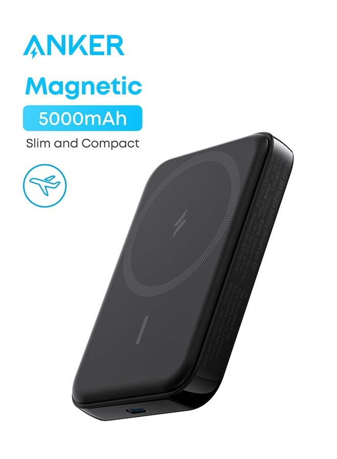 Power Bank, 321 Magnetic Battery (PowerCore Magnetic 5K), 5,000mAh Magnetic Wireless Portable Charger, Compatible with iPhone 16/16 Pro / 16 Plus / 16 Pro Max, iPhone 15 and 14 Series