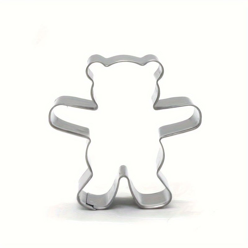 Hug Bear Cookie Cutter Biscuit Diy Tool For Gingerbread Kids Baking - Image 5