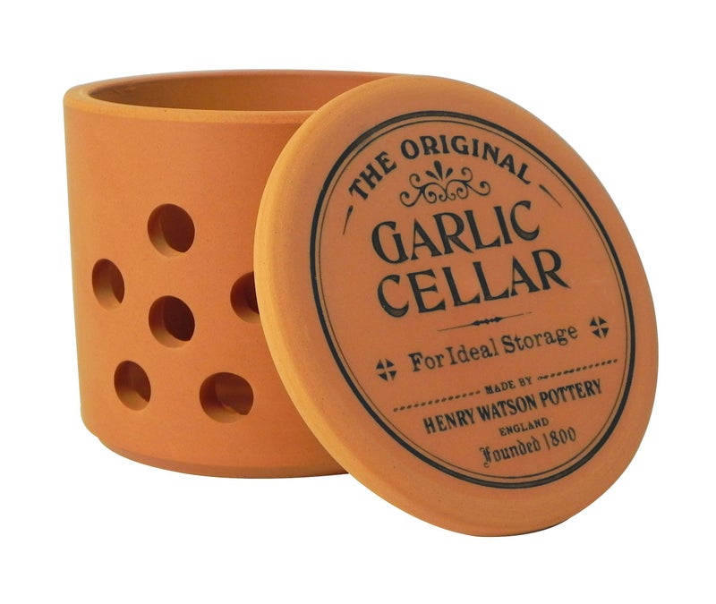 Henry Watson Henry Watson  Garlic Keeper  Terracotta  Made in England  425 inches x 4 inches 