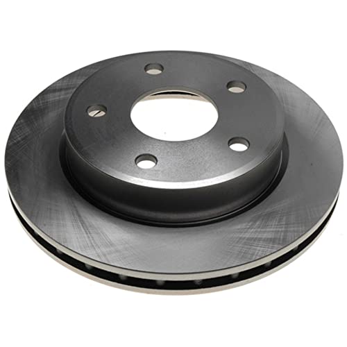 Raybestos Replacement Front Brake Rotor for select Dodge Dakota & Mitsubishi Raider model years by: Raybestos (780258R), Silver - Image 1