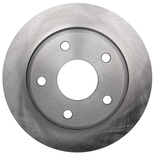 Raybestos Replacement Front Brake Rotor for select Dodge Dakota & Mitsubishi Raider model years by: Raybestos (780258R), Silver - Image 3
