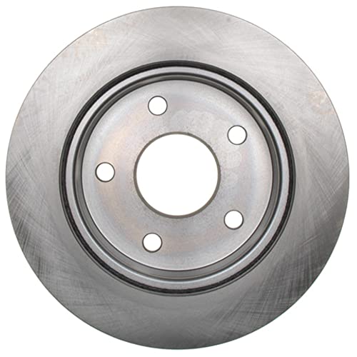 Raybestos Replacement Front Brake Rotor for select Dodge Dakota & Mitsubishi Raider model years by: Raybestos (780258R), Silver - Image 2