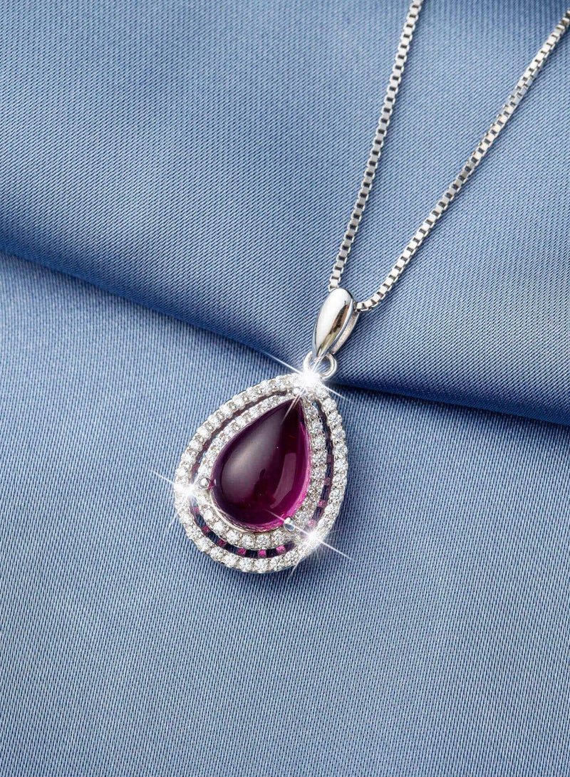 J.Rosée Swarovski Elements Crystal 18K Rose Gold Plated 925 Sterling Silver Pendant Necklace for Women Gift Packing J.Rosée Fashion Jewelry JR-1006 - Image 2