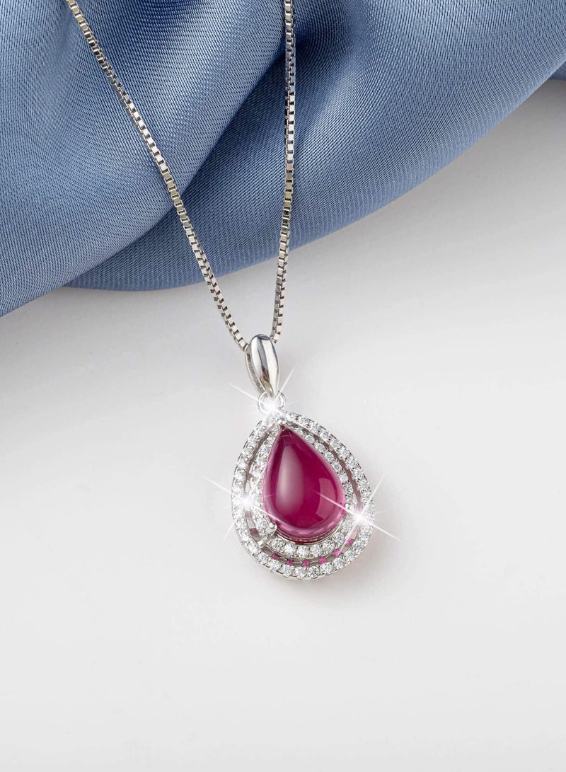 J.Rosée Swarovski Elements Crystal 18K Rose Gold Plated 925 Sterling Silver Pendant Necklace for Women Gift Packing J.Rosée Fashion Jewelry JR-1006 - Image 5