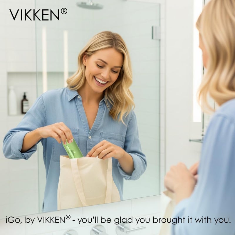 VIKKEN Store ® 250ml iGo X Portable Travel Bidet USB-Type C Rechargeable Electric Mobile Handheld Ultra Strong Water Spray Personal Hygiene Self Care for Men & Women - Image 2
