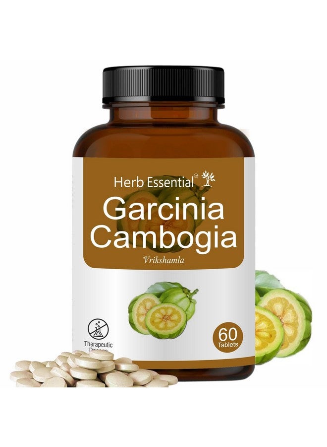 Herb Essential Garcinia Cambogia 500Mg, 60 Tablets for Weight Management - Image 1