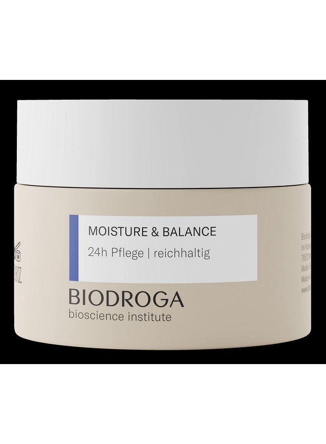 بيودروجا كريم الوجه للرطوبة والتوازن 24 ساعة غني 50 مل كريم مرطب للعناية بالوجه لشد البشرة والعناية النهارية والعناية الليلية - Image 1